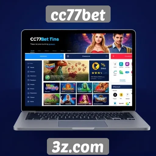 Plataforma cc77bet melhora experiência do usuário